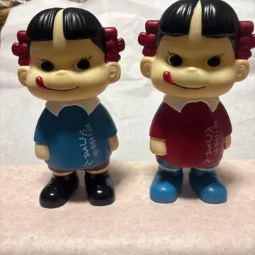 페코짱 피규어 2개 세트 후지야 저금통