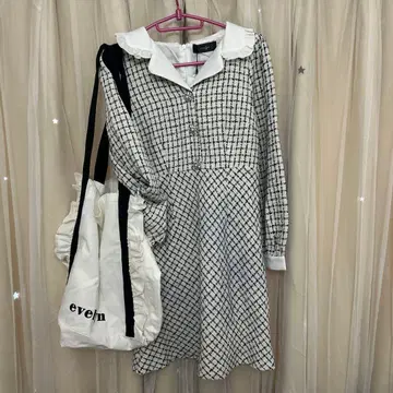 evelyn* 원피스 & 천 가방
