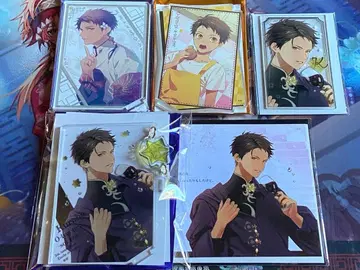 올랭피아소와레 겐바 기념 여름 축제 아크릴 스탠드 메시지 카드