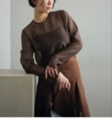 SLOBE IENA habi 오간자 블라우스