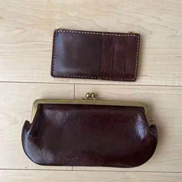 N25 가마구치 장지갑 카드 케이스 포함