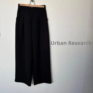 Urban Research 턱 와이드 팬츠