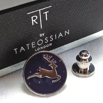 tap21 한정품 타테오시안 핀즈 실버 x 퍼플 루돌프 핀 배지