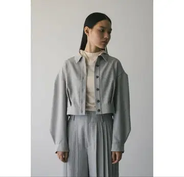 스타일 믹서기 멜란지 숏 셔츠 신상