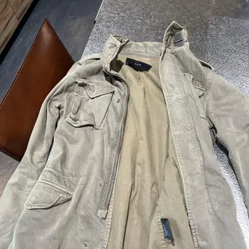 AKM 그레이 밀리터리 자켓