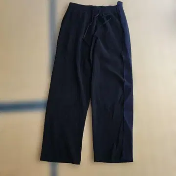 JNBY 와이드 팬츠 니트 소재 블랙 40 사이즈