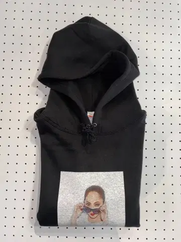 아무로 나미에 후드티 블랙 새상품 XL