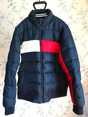 TOMMY HILFIGER 리버서블 다운 자켓 다운 베스트