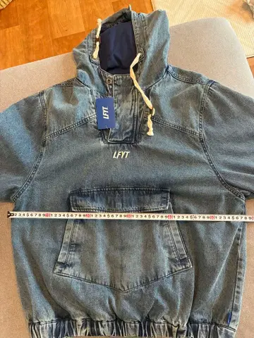 Lafayette 데님 아노락 후드티 M 사이즈