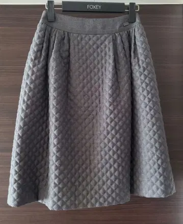 FOXEY 폭시 퀼팅 스커트