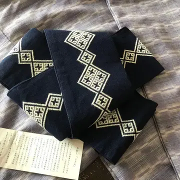 수자수 코긴 네이비 반폭 오비