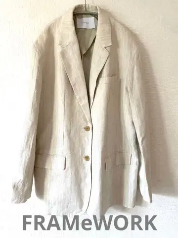 FRAMeWORK 린넨 테일러드 자켓