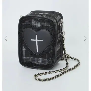 제이미 에이엔케이 숄더백 블랙 블랙