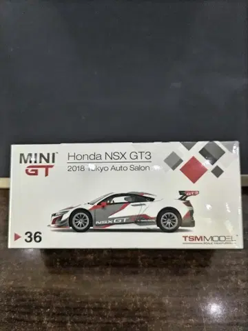 MINI GT Honda NSX GT3 2018 도쿄 오토 살롱