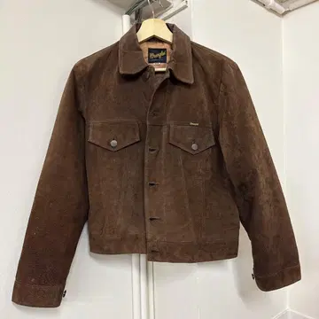 Wrangler 스웨이드 자켓 M 사이즈 브라운