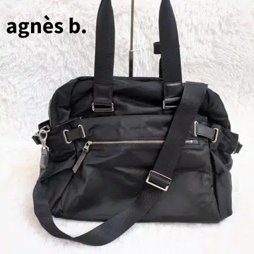 anes b. 에네스베 보스턴 백 숄더백 2way 블랙