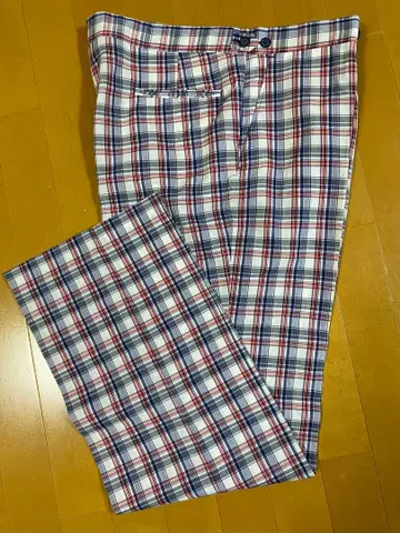 USA 빈티지 체크 무늬 슬랙스