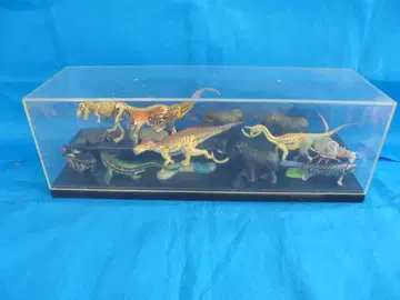 공룡 피규어 세트 투명 케이스 포함