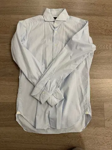 ISETAN MEN'S 라이트 블루 긴팔 셔츠