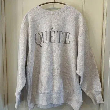 URBAN RESEARCH [ QUETE ] 자수 맨투맨