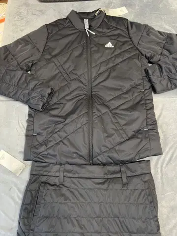 adidas 여성용 블랙 자켓 스커트 세트 M