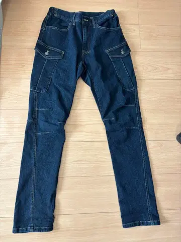 F.C.T 1997 다크 블루 카고 데님 팬츠