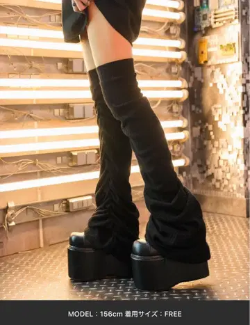 Diable baiser 최강 롱 레그 롱 루즈 삭스