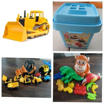 Caterpillar 불도저 bruder 블루더 CAT 오렌지