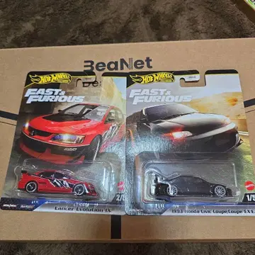 핫휠 랜서 에볼루션 9 시빅 쿠페 와일드 스피드