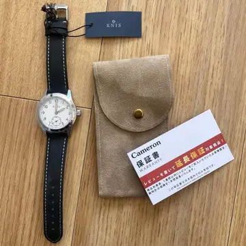 KNIS 손목시계 블랙/화이트