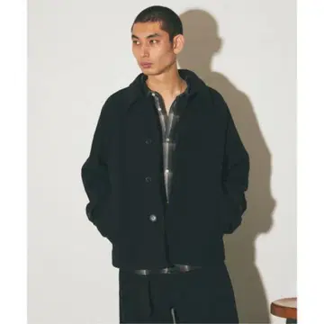 S140 울 모사 숏 맥 블루종 JOURNAL STANDARD