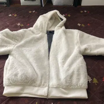 BEAUMERE 플리스 자켓 M 화이트