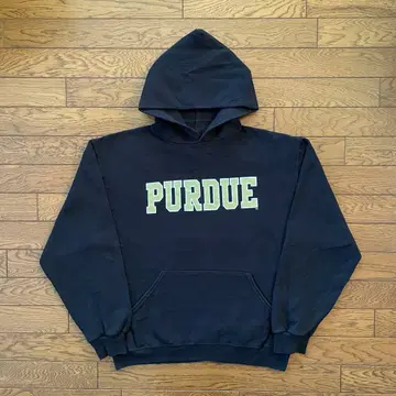 러셀 애슬레틱 후드티 블랙 PURDUE 칼리지