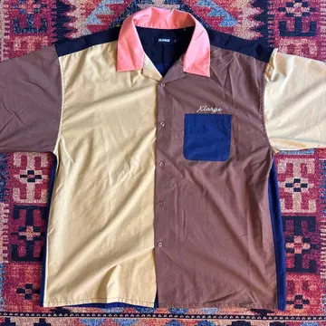 XLARGE 컬러 블록 긴팔 셔츠 XL