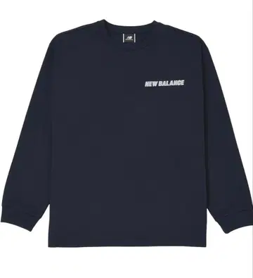 미사용 new balanceMET24 긴팔 M 뉴발란스 네이비