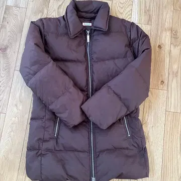 MAX&Co. 브라운 다운 자켓