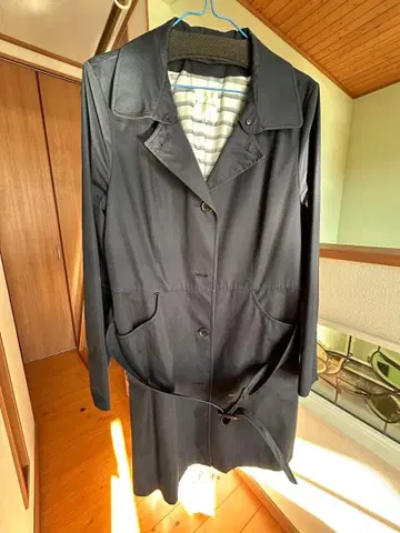 쿠미쿄쿠 L 사이즈 5 트렌치코트 [네이비]