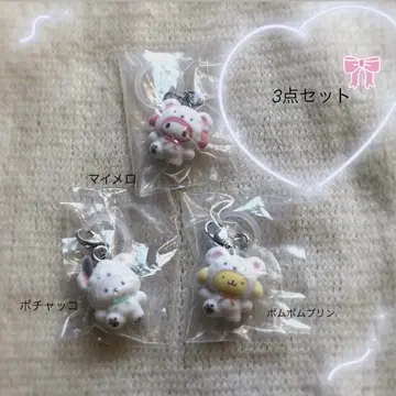 산리오 포근포근 스노우 마커 액세서리