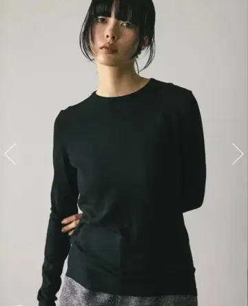 STYLEMIXER 블랙 니트 스웨터 프리 사이즈