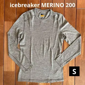 아이스브레이커 메리노 200 울 롱 슬리브 긴팔 S 남성용