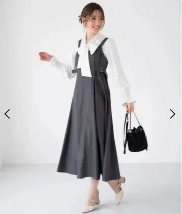 MISCH MASCH 사이드 버클 점프 스커트