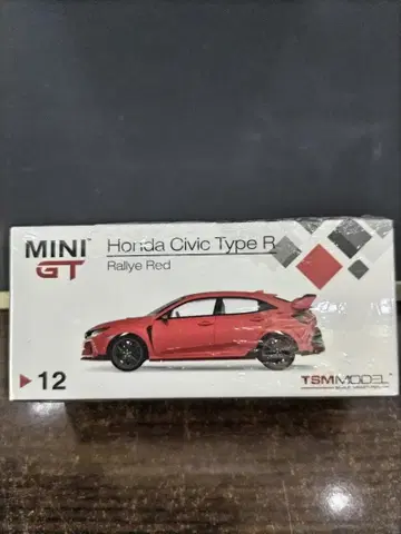 MINI GT 혼다 시빅 타입 R 랠리 레드