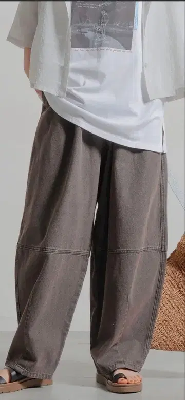 studio CLIP 배럴 데님 팬츠 [ CLIP denim ]