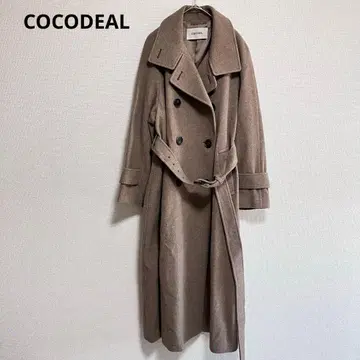 컨디션 최상 코코딜 임페리얼 모사 트렌치코트 롱 코트 울