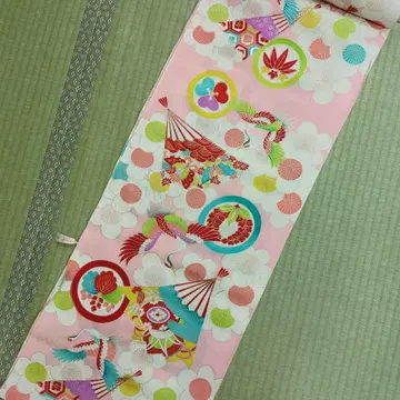 새상품 유젠 순수 실크 옷감 34