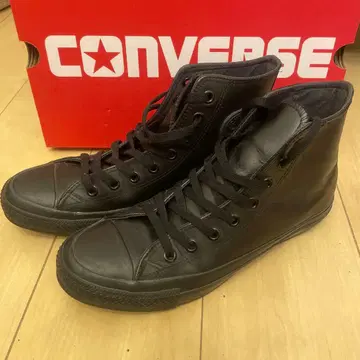 시착만 한 상품 converse 올스타 가죽 하이컷 스니커즈