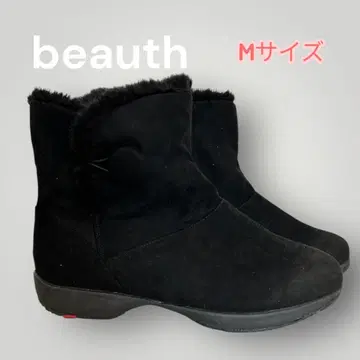 beauth 비유스 퍼 어그 부츠 M 사이즈 블랙
