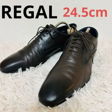 리걸 24.5 비즈니스 슈즈 소가죽 플레인토 브라운