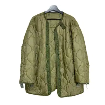 미군 실물 M-65 후드티용 라이너 S 모즈 코트 피쉬테일