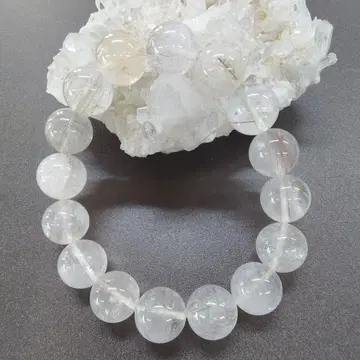 실버 루틸 14mm 팔찌 2